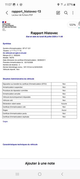 Nissan Note 1.4 Acenta — zdjęcie 16