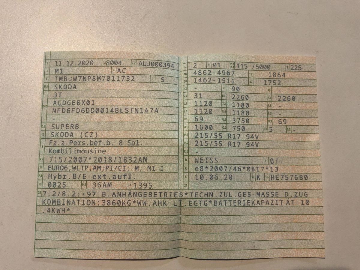 Skoda Superb d'occasion