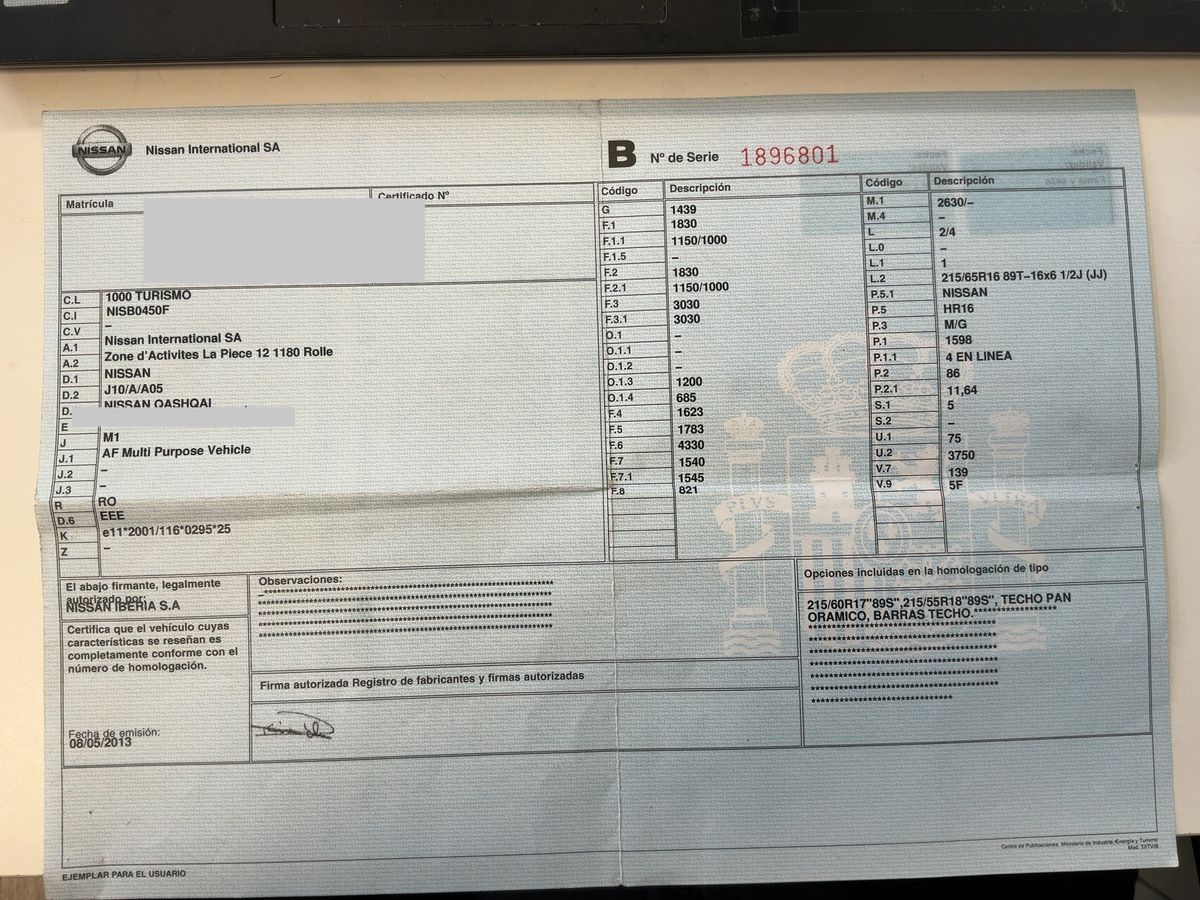 Nissan Qashqai d'occasion