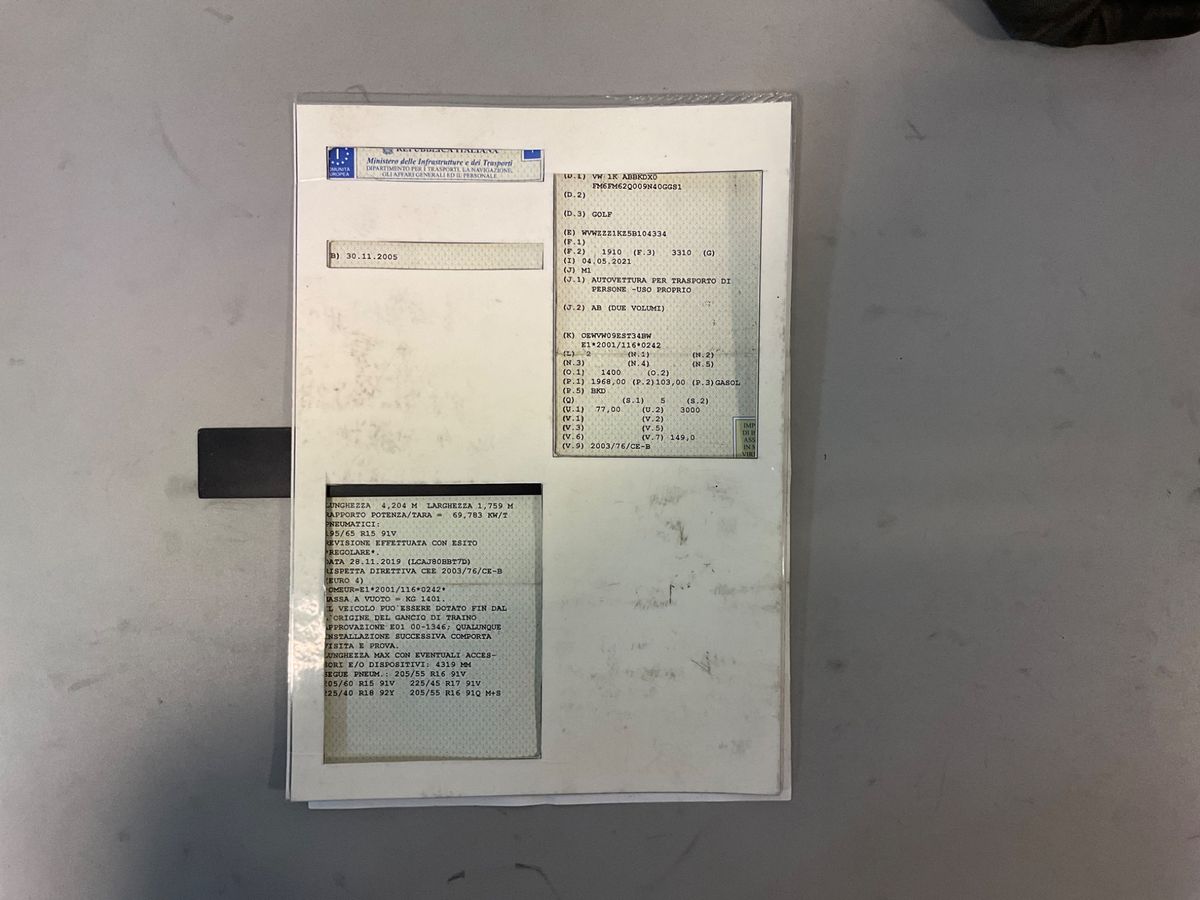 Volkswagen Golf V 2.0 TDI Comfortline