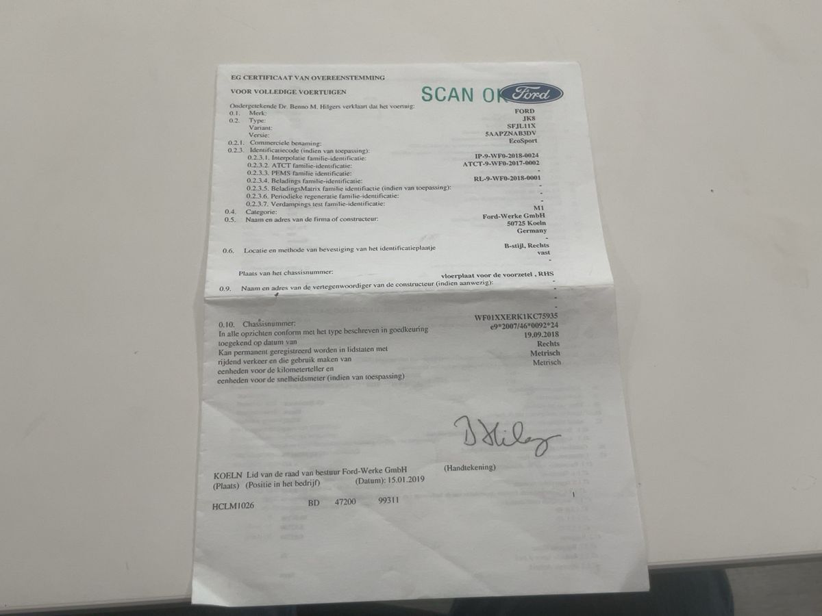 Ford EcoSport d'occasion