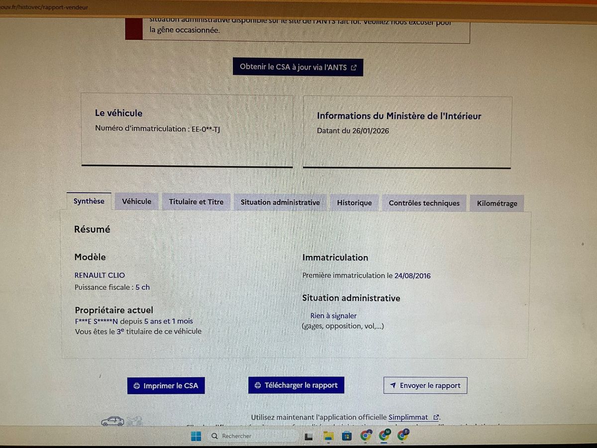 Renault Clio d'occasion