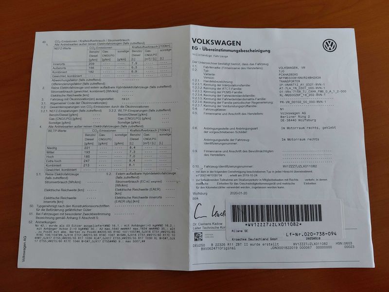Volkswagen T6 Transporter 2.0 TDI Pritsche FWD — zdjęcie 17
