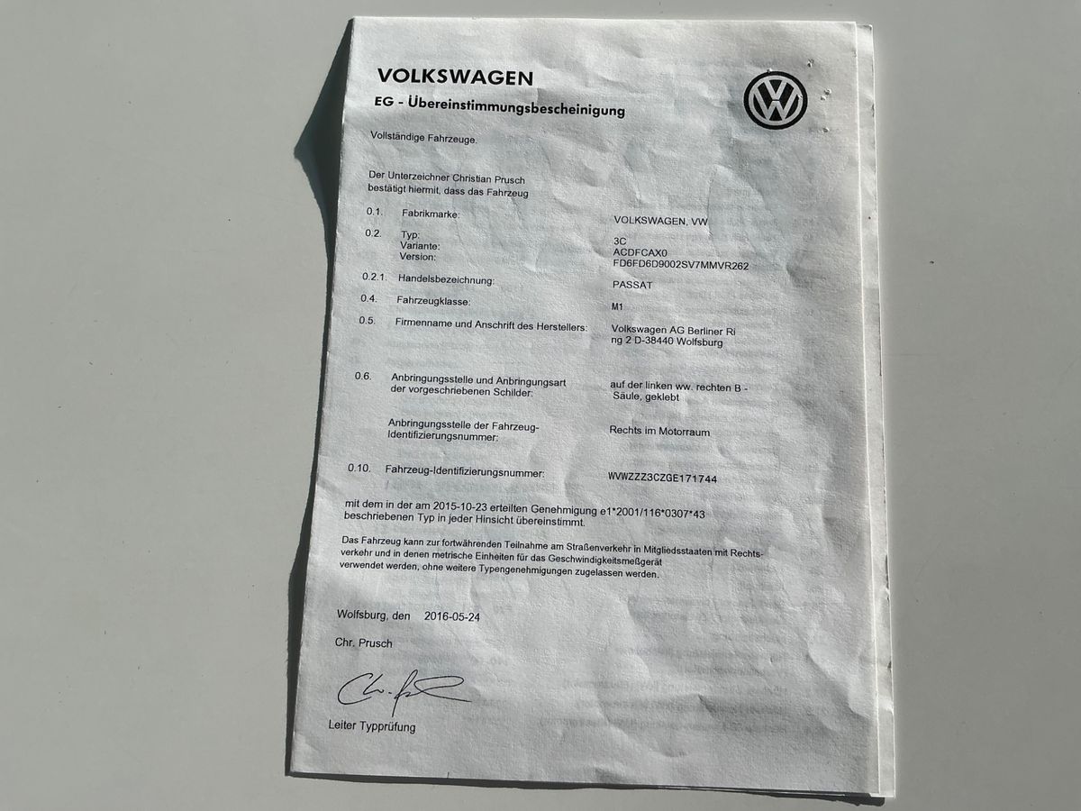 Volkswagen Passat d'occasion