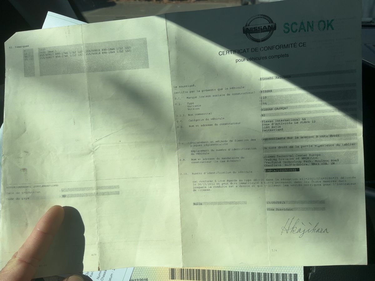 Nissan Qashqai d'occasion