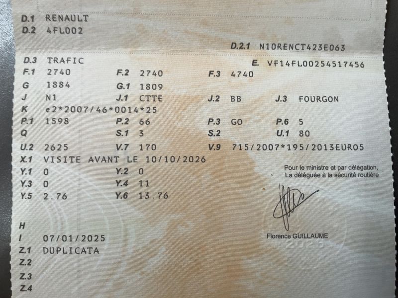 Renault Trafic 1.6 dCi L1H1 2,7t Komfort — zdjęcie 15