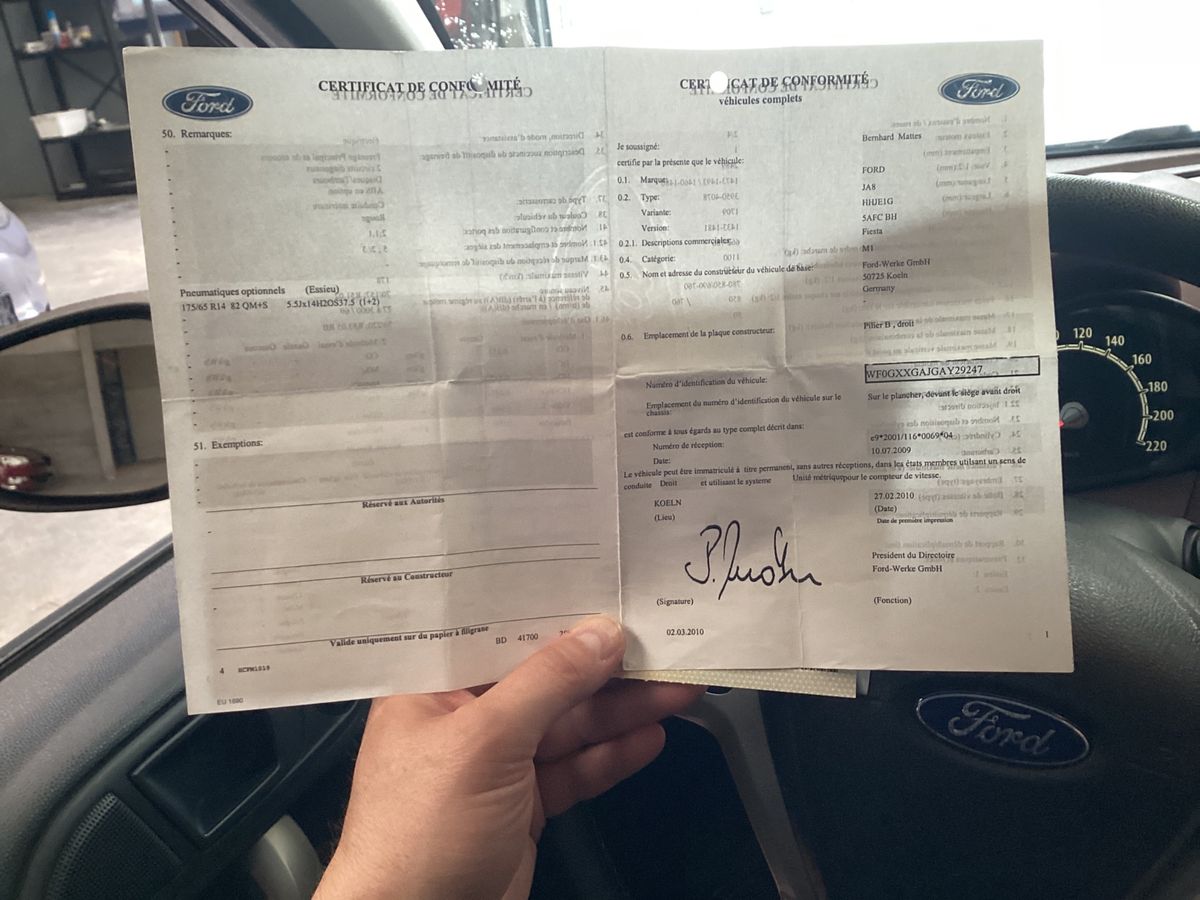 Ford Fiesta d'occasion