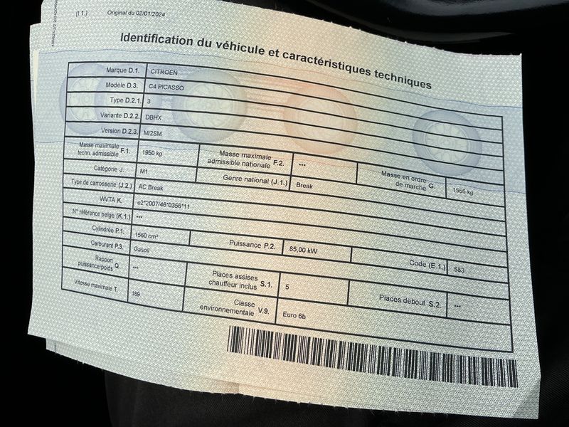 Citroen C4 Picasso 1.6 Blue-HDi Feel — zdjęcie 5