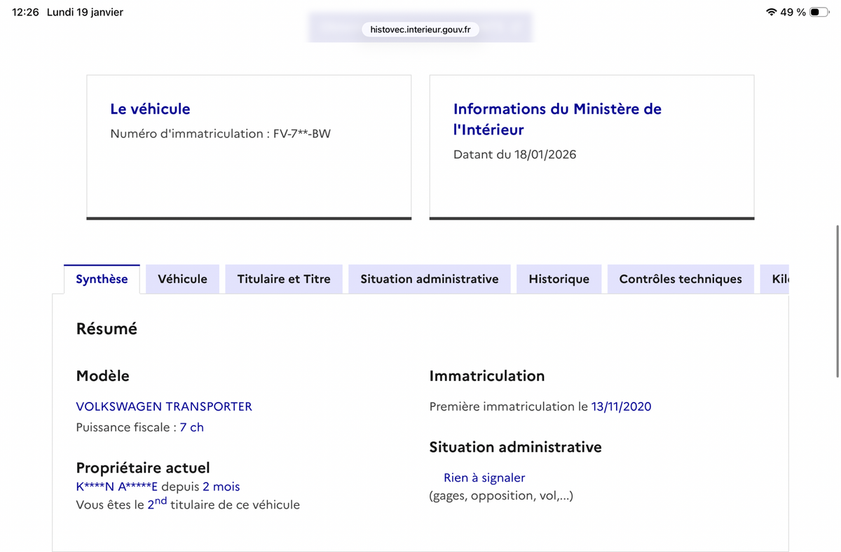 Volkswagen T6 d'occasion