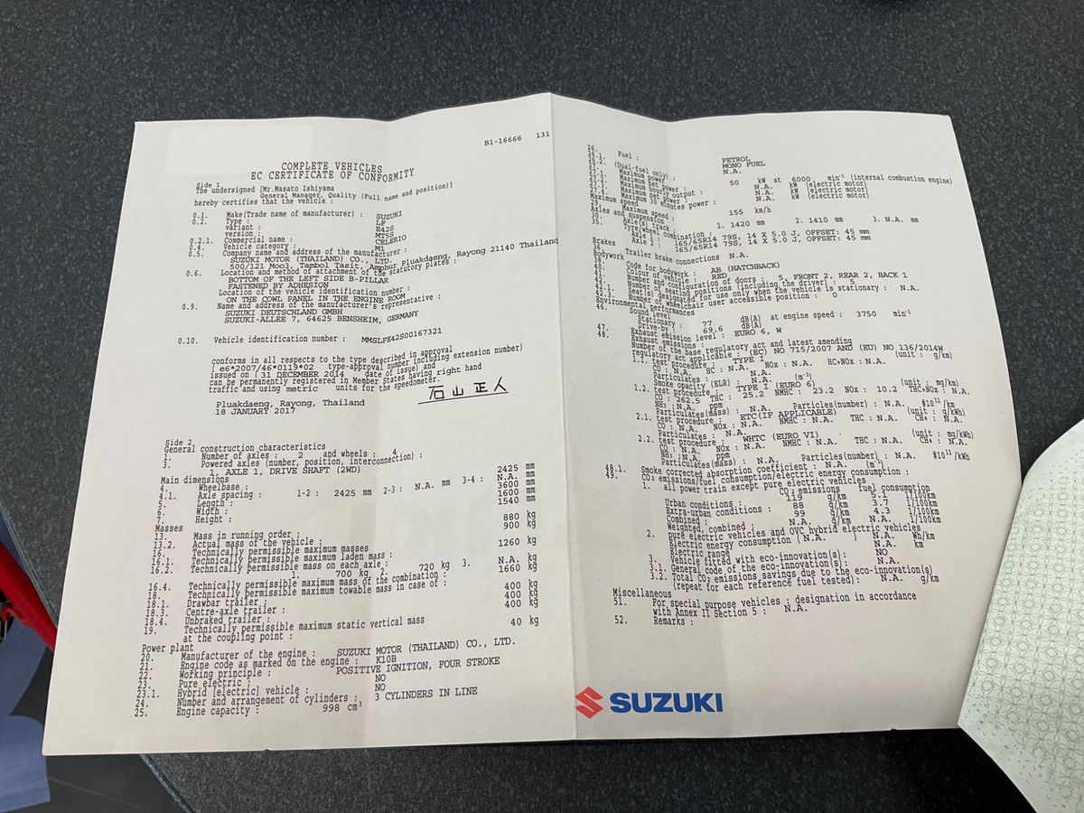 Suzuki Celerio d'occasion