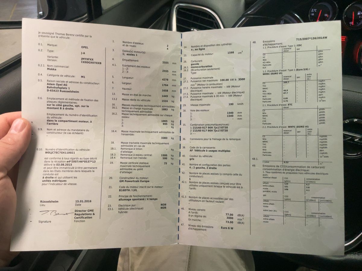 Opel Mokka d'occasion