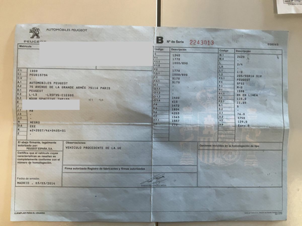 Peugeot 308 d'occasion