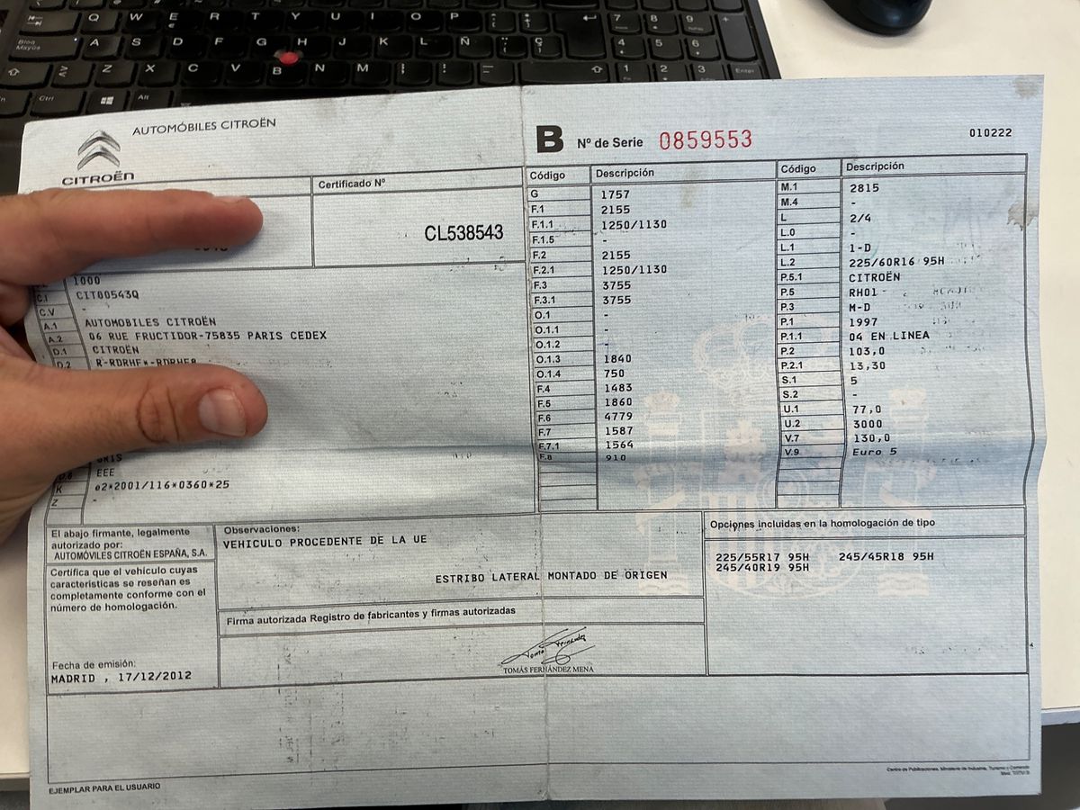 Citroen C5 2.0 HDi Millenium