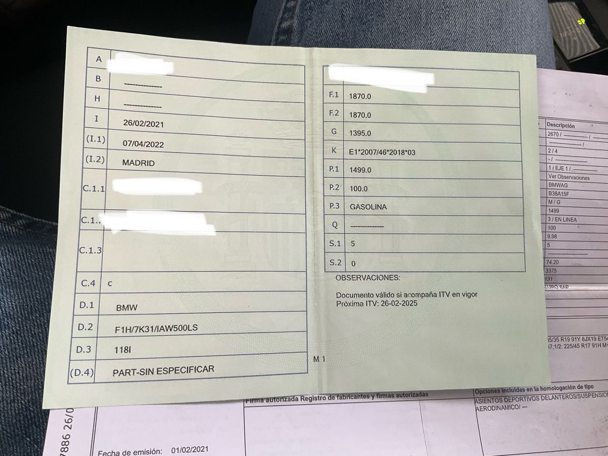 BMW 1er 118i M Sport