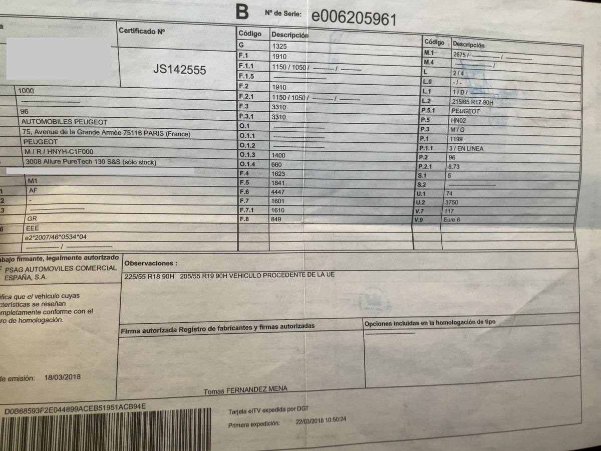 Peugeot 3008 d'occasion