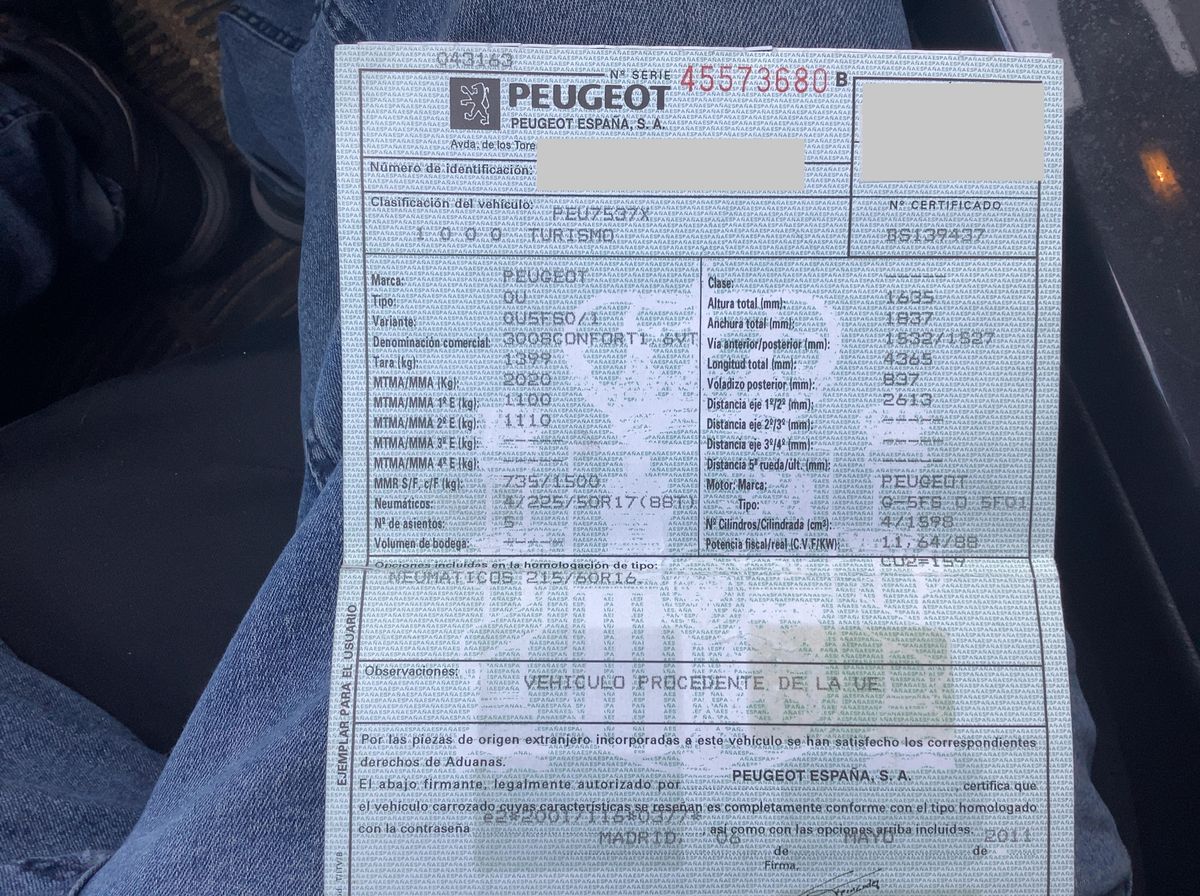 Peugeot 3008 d'occasion