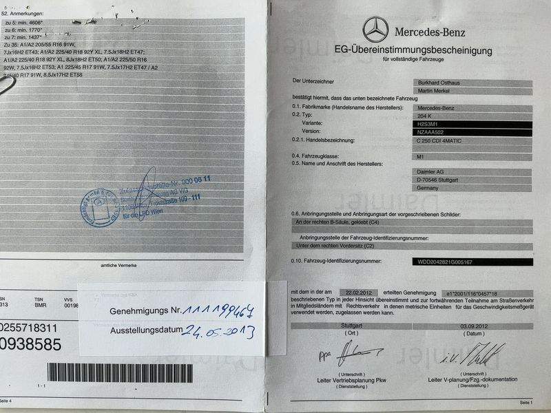 Mercedes-Benz C-Klasse C 250 CDI T 4Matic BlueEfficiency Avantgarde 2013 – снимка 22