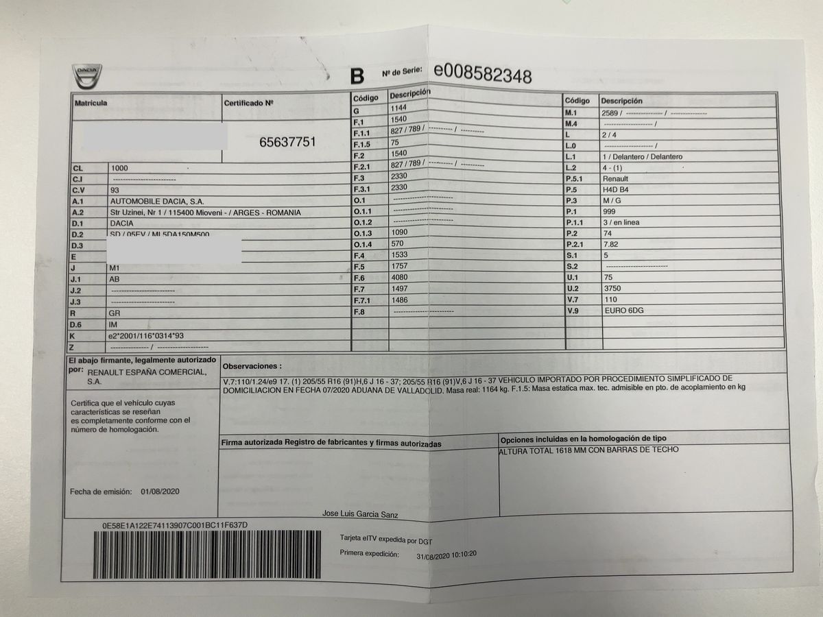 Dacia Sandero d'occasion