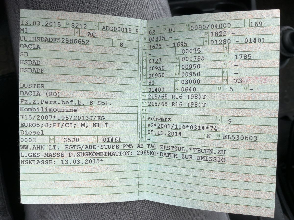 Dacia Duster d'occasion