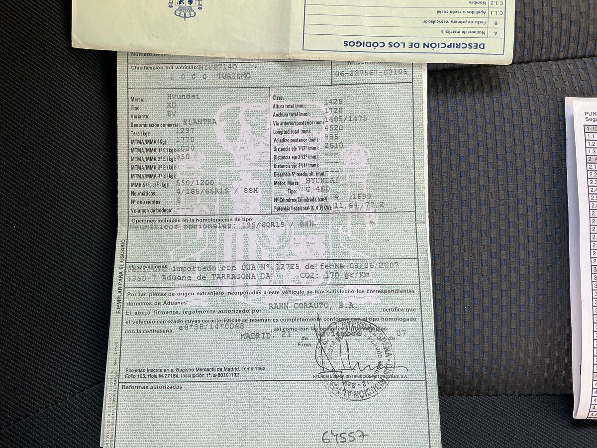 Hyundai Elantra d'occasion