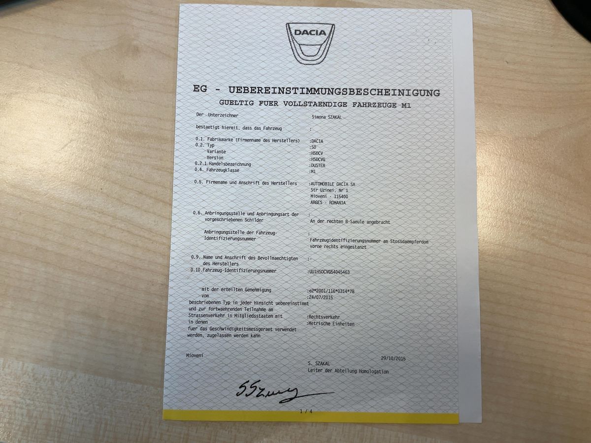 Dacia Duster d'occasion