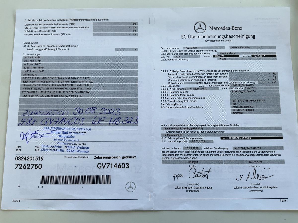 Mercedes-Benz A-Klasse d'occasion
