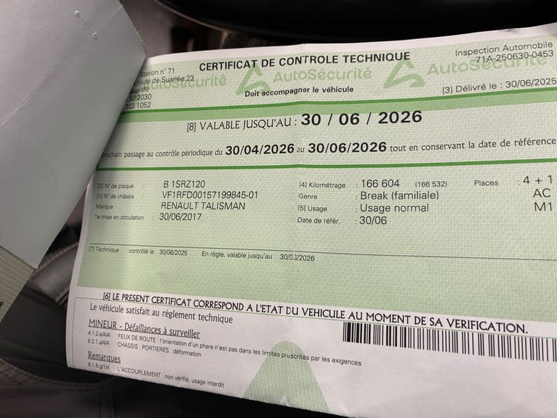 Renault Talisman 1.5 dCi Energy Intens — zdjęcie 17