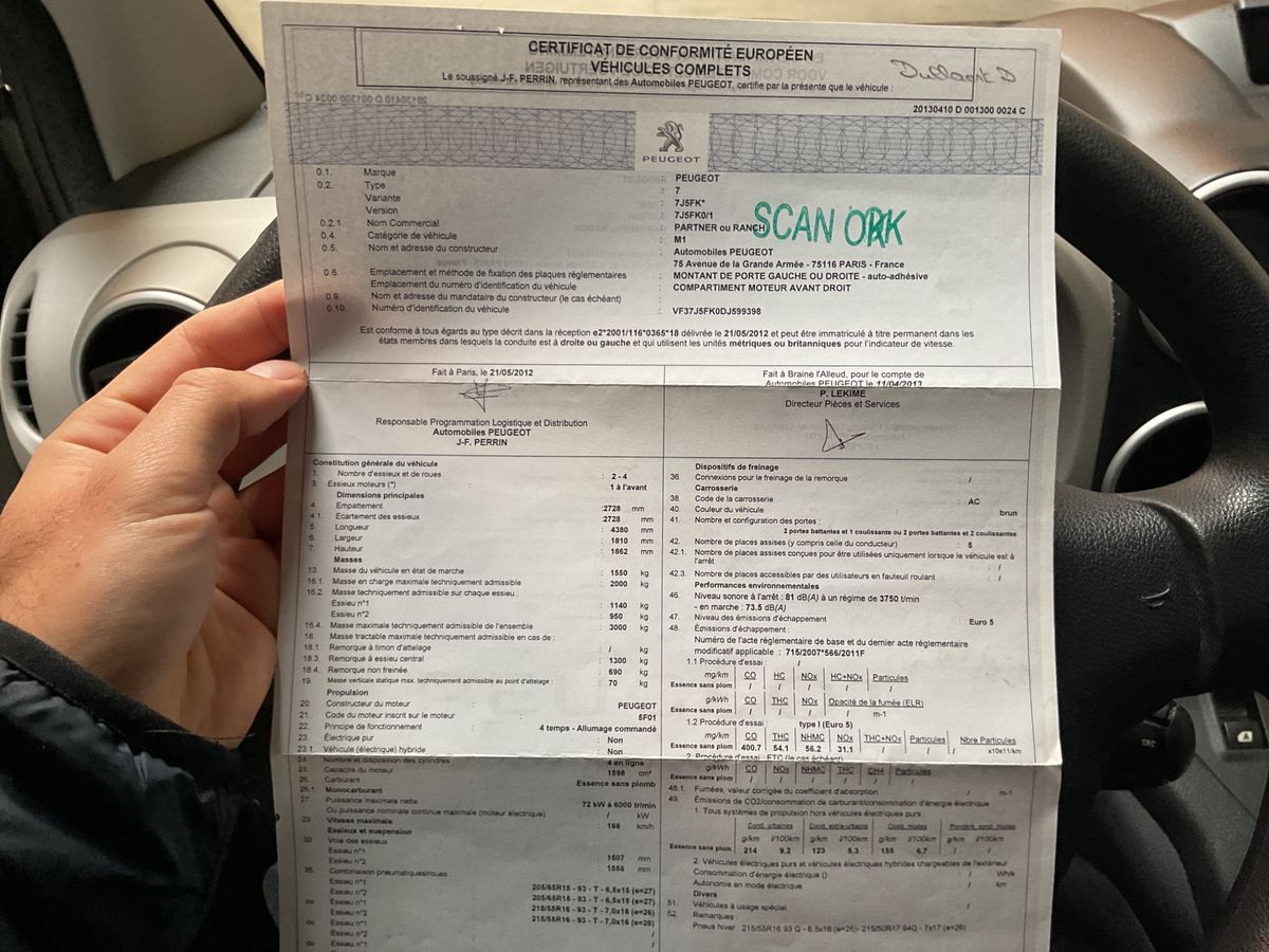 Peugeot Partner 1.6 Active