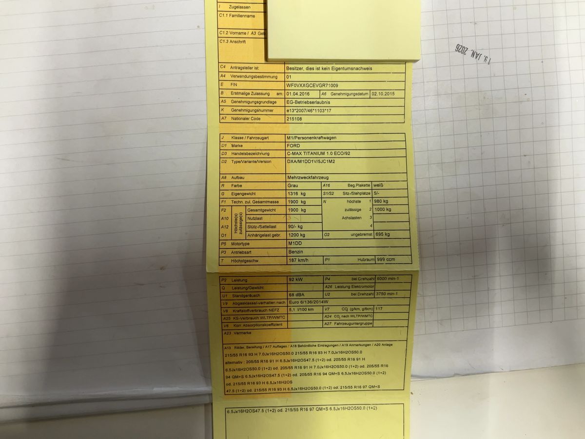 Ford C-Max d'occasion