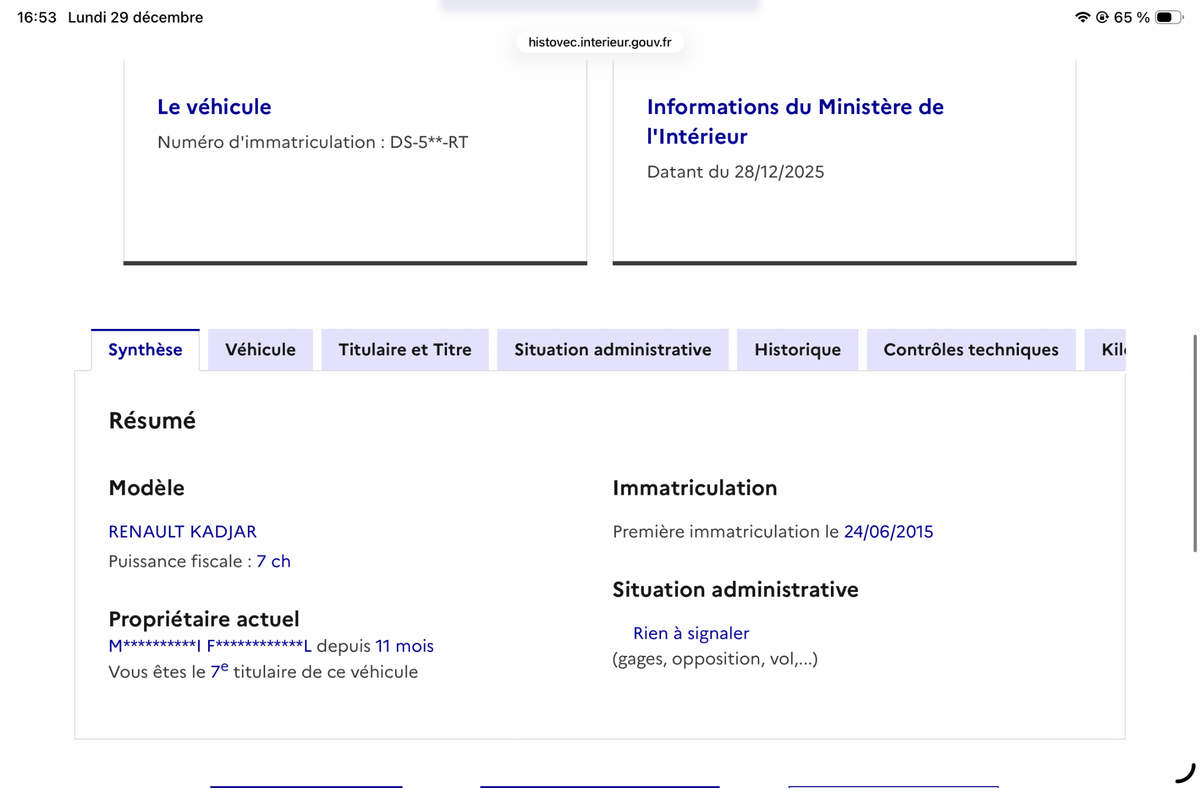 Renault Kadjar d'occasion