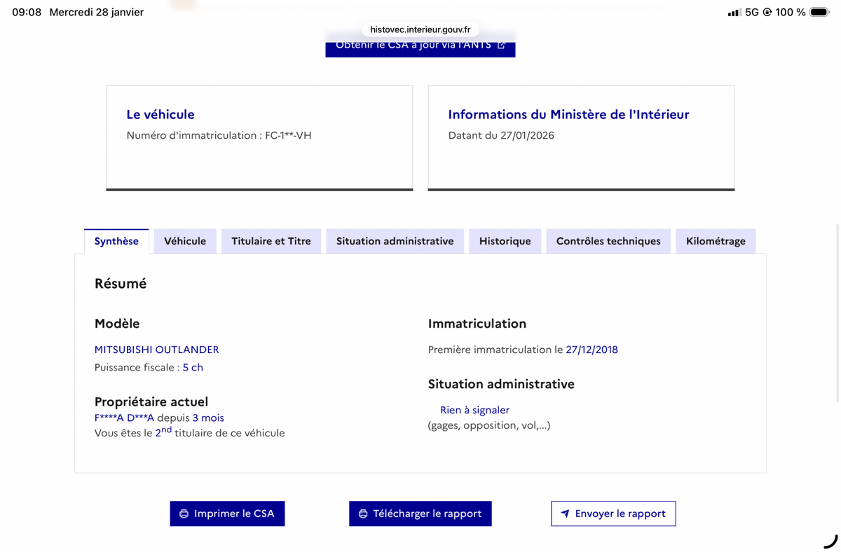 Mitsubishi Outlander d'occasion