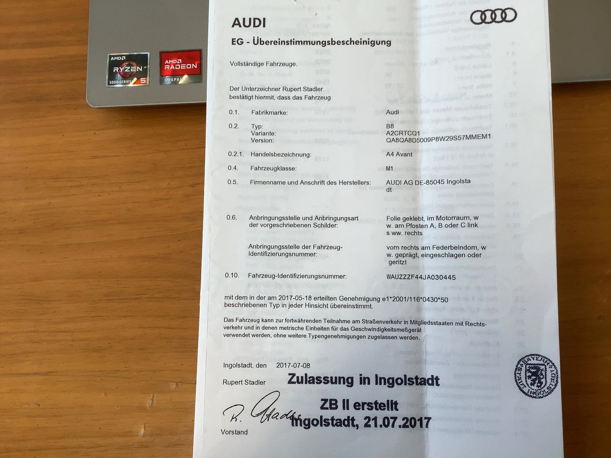 Audi A4 d'occasion