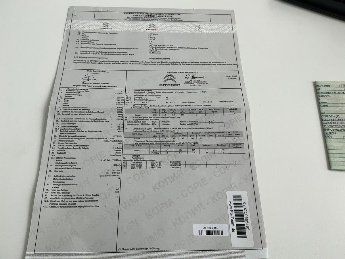 Citroen C3 d'occasion