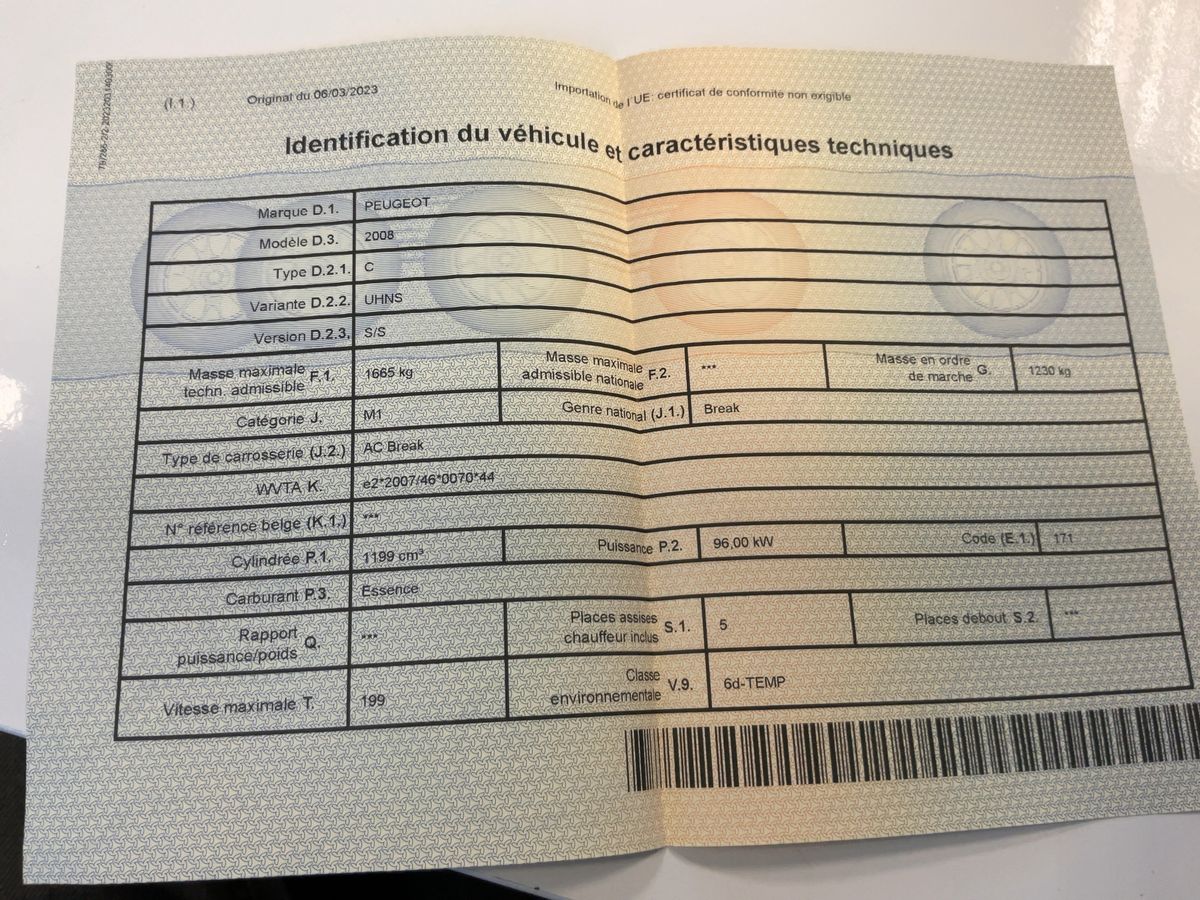 Peugeot 2008 d'occasion