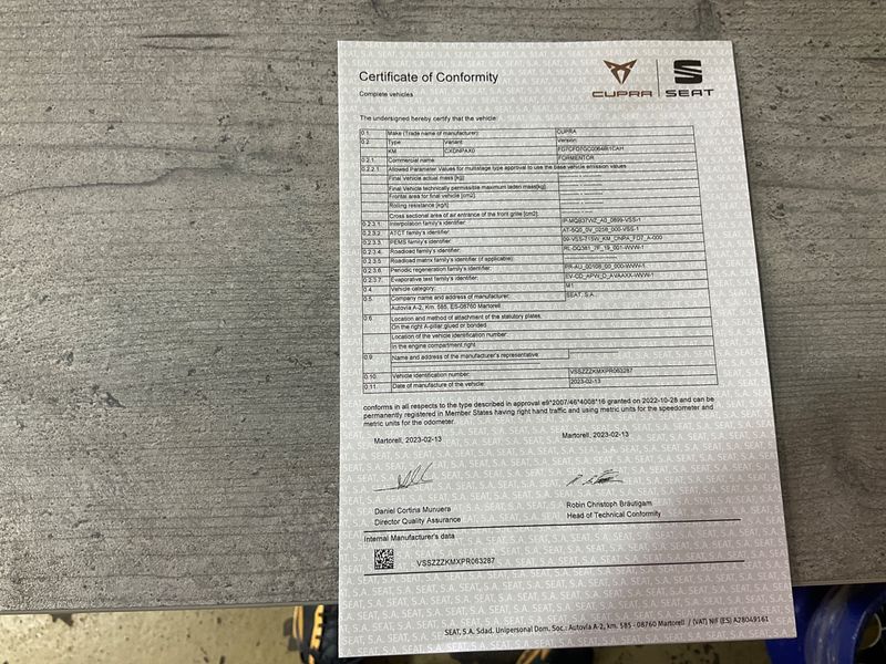 Cupra Formentor 2.0 TSI VZ Tribe Edition — zdjęcie 16