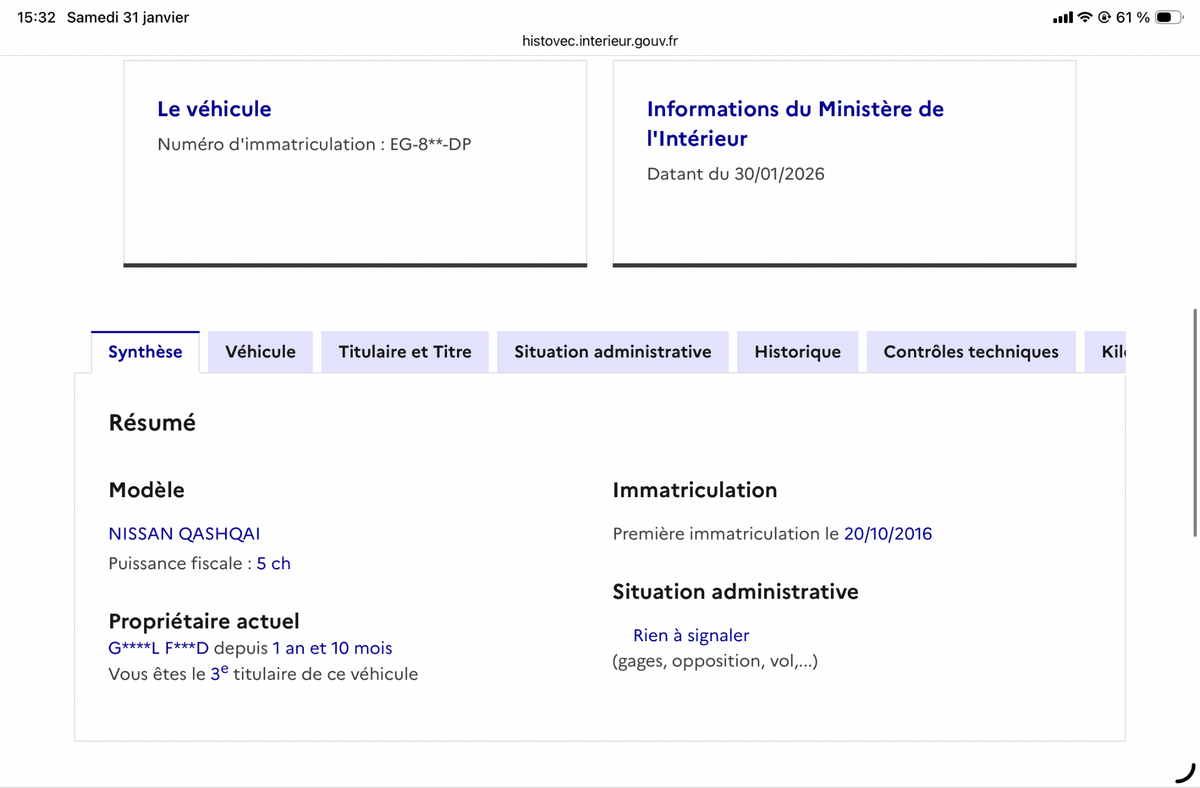 Nissan Qashqai d'occasion