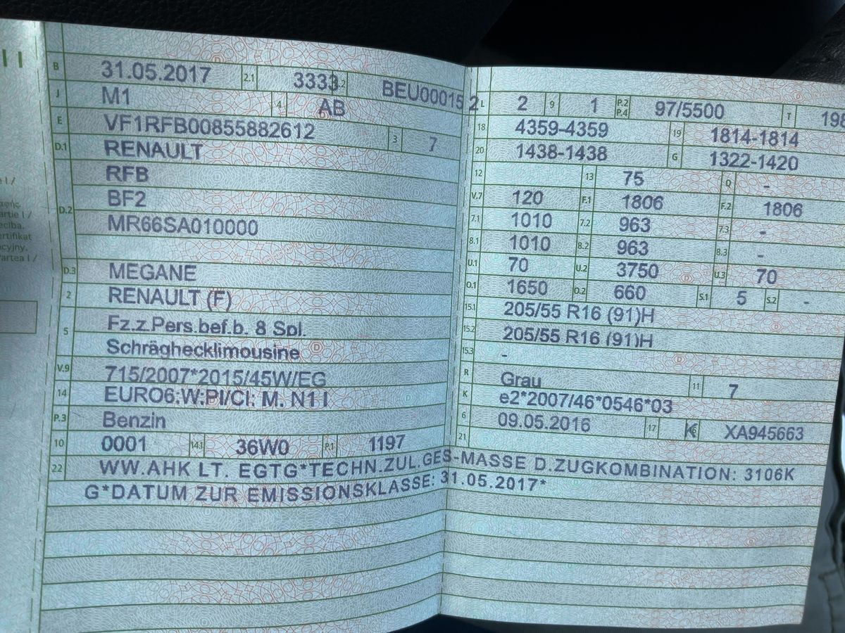 Renault Megane d'occasion