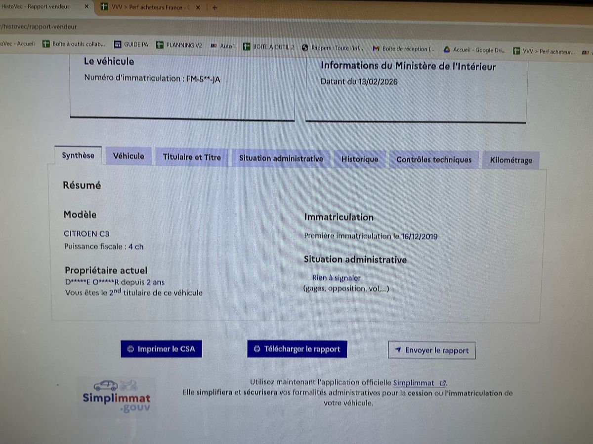 Citroen C3 d'occasion