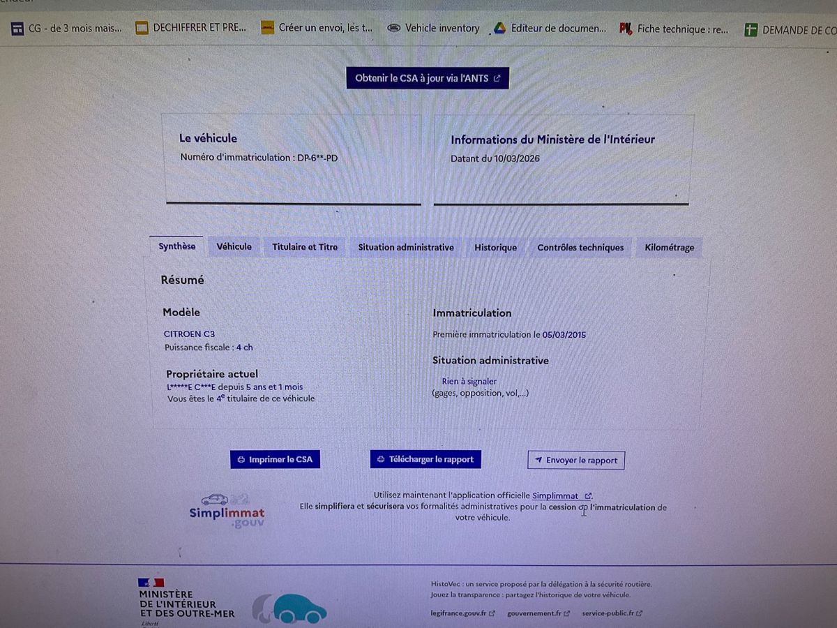 Citroen C3 d'occasion