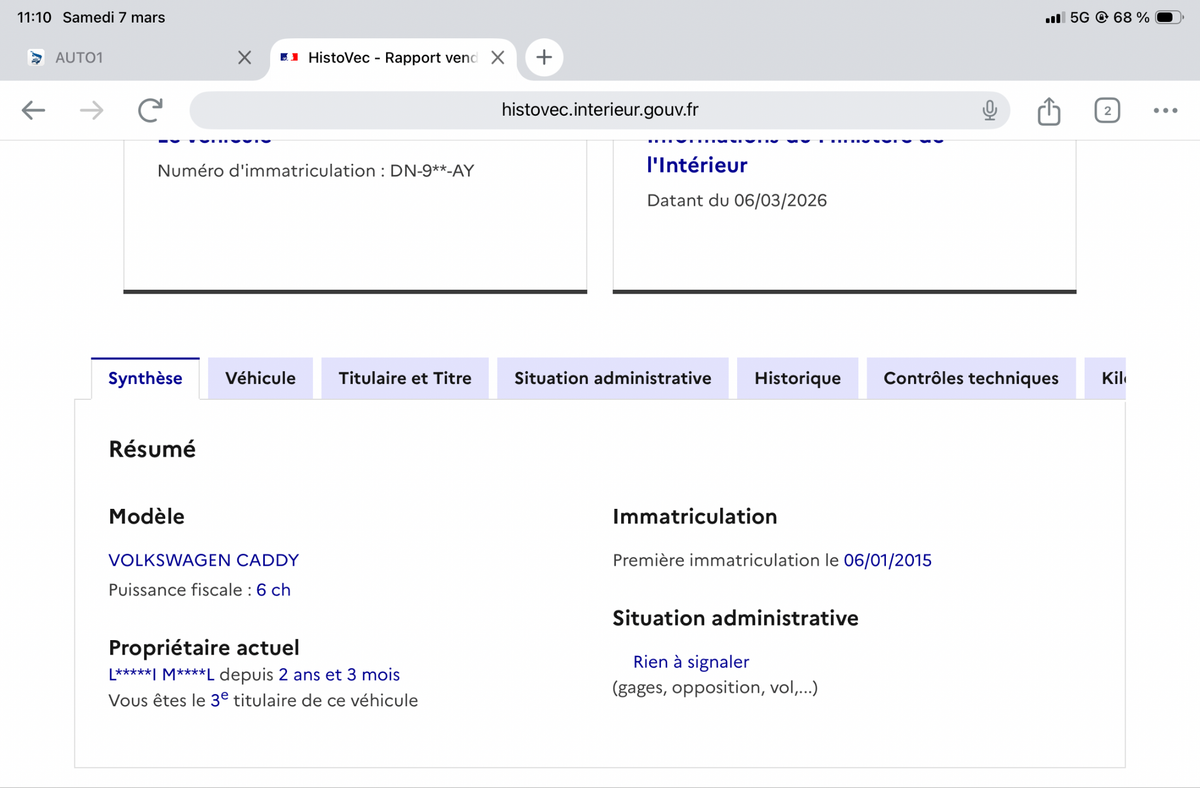 Volkswagen Caddy d'occasion