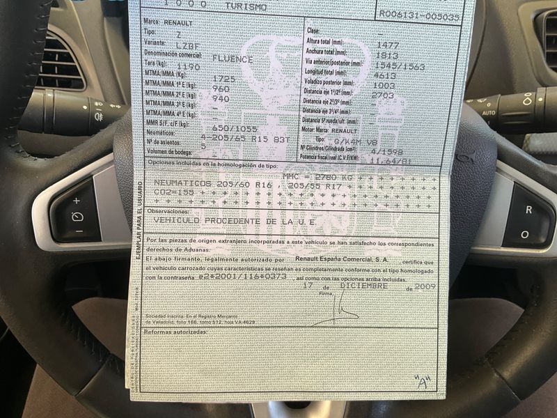 Renault Fluence 1.6 Dynamique — zdjęcie 6