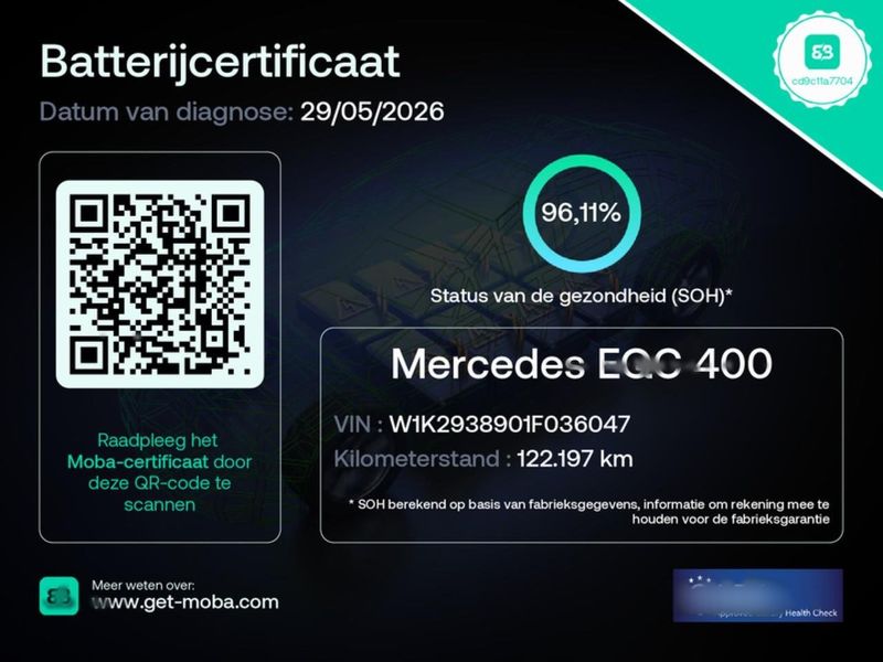 Mercedes-Benz EQC electric drive 300 kW 4Matic — zdjęcie 9