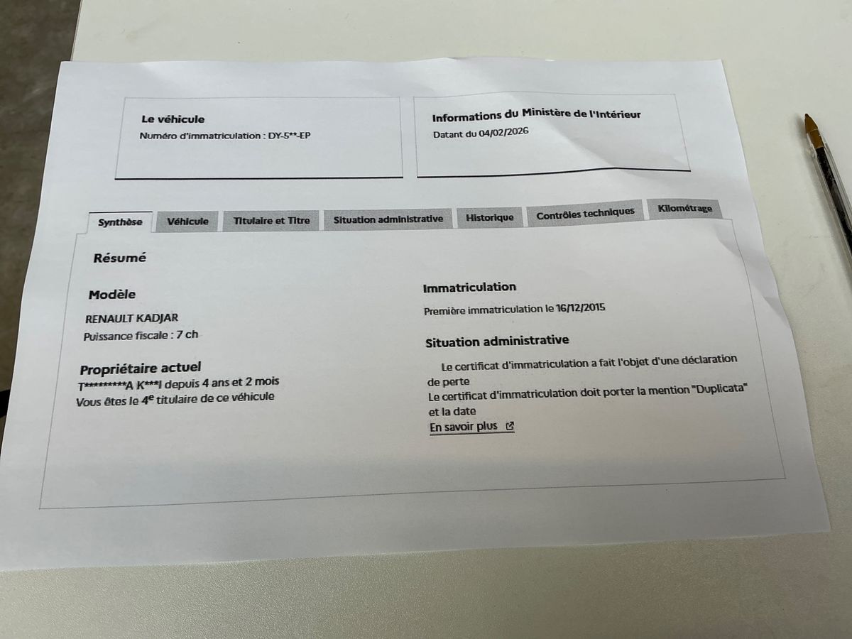 Renault Kadjar d'occasion