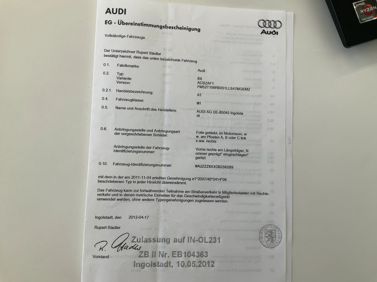 Audi A1 d'occasion