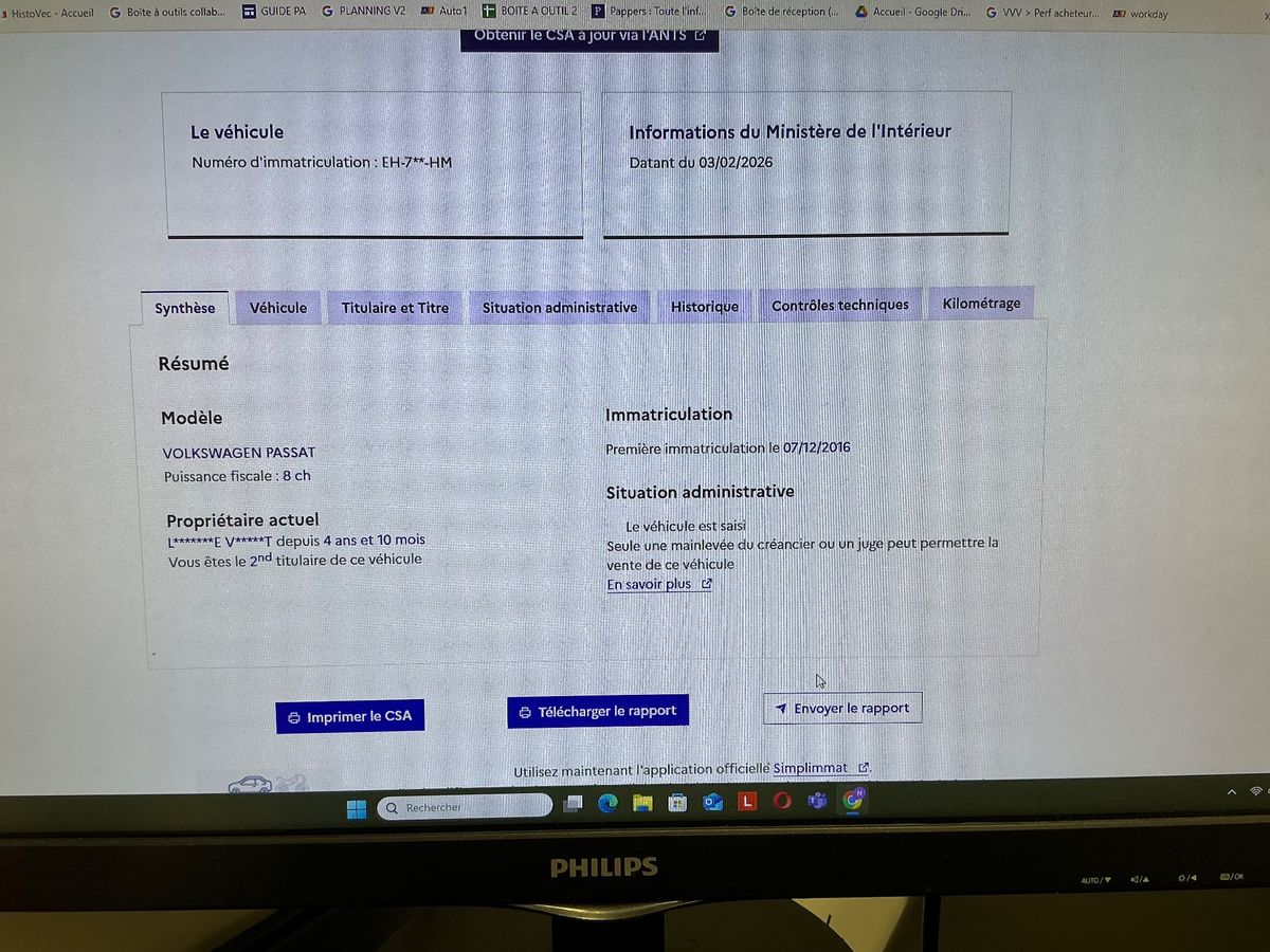 Volkswagen Passat d'occasion