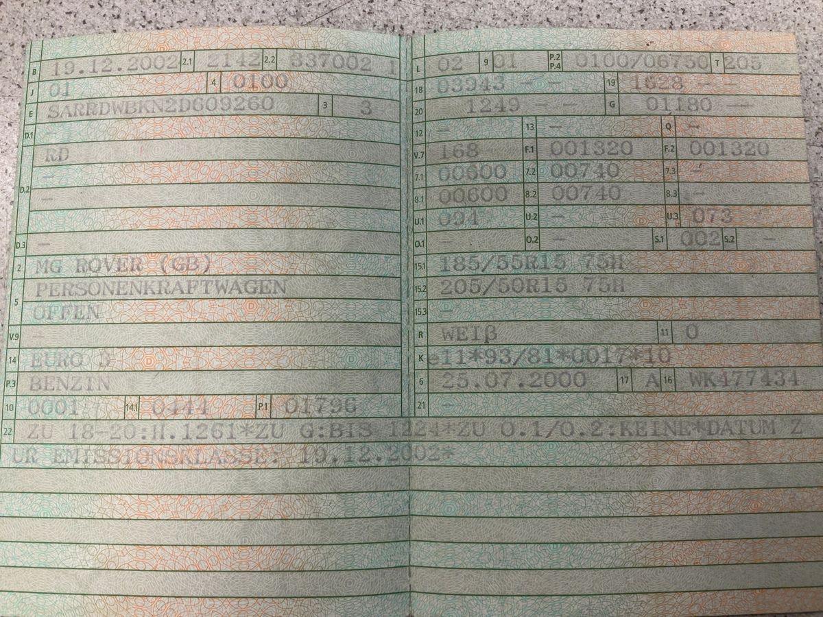 MG Rover MG TF 1.8 135