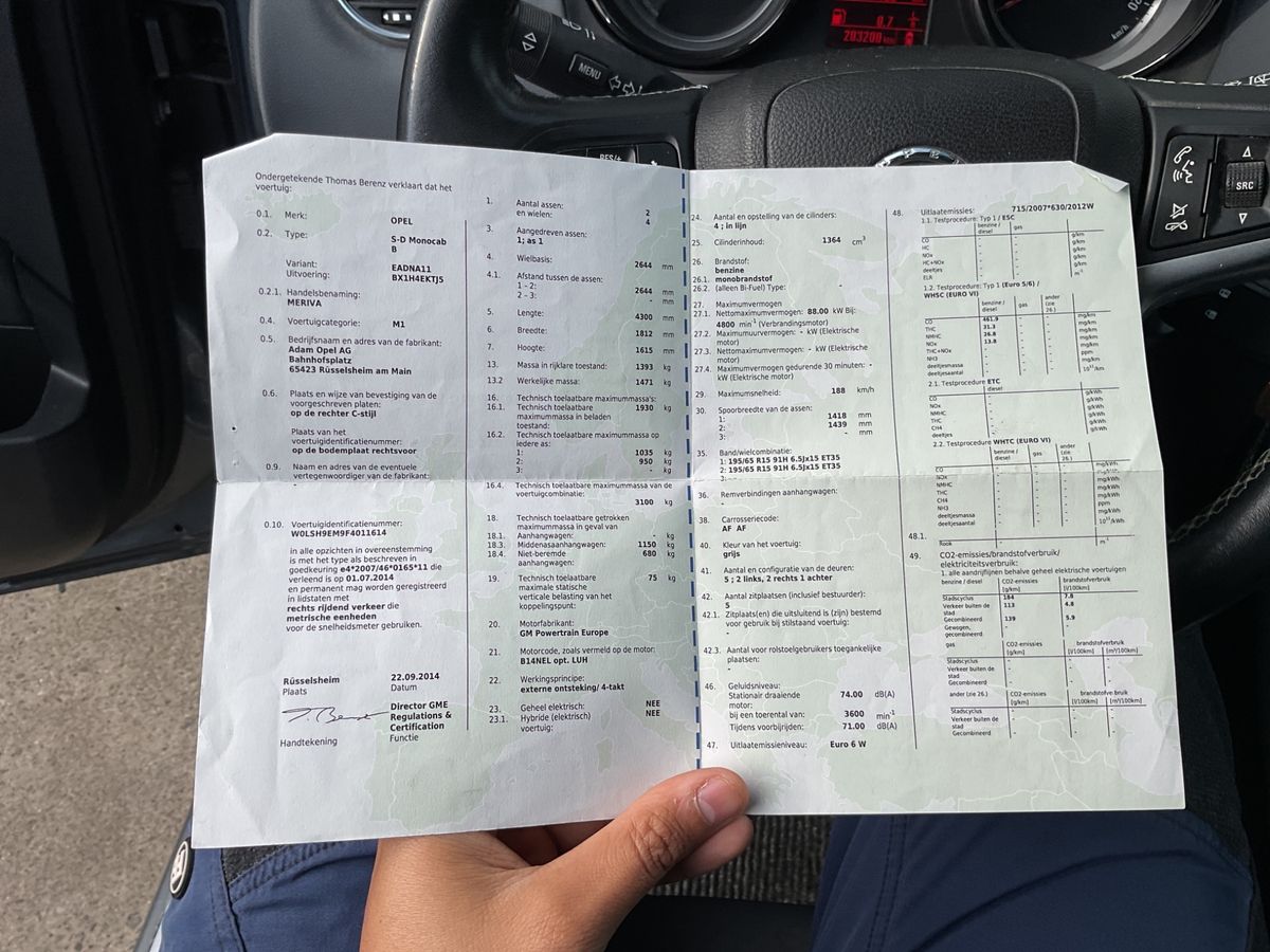 Opel Meriva d'occasion