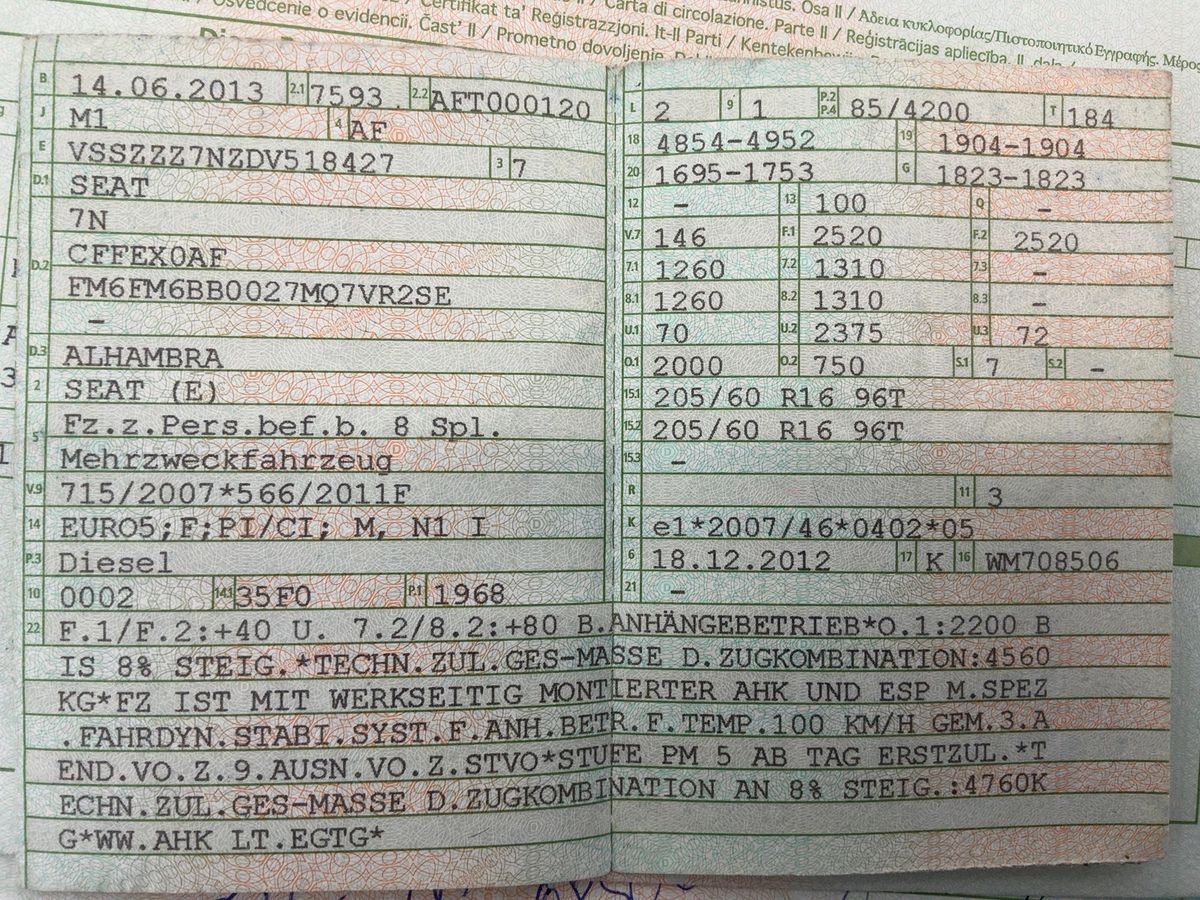 Seat Alhambra d'occasion