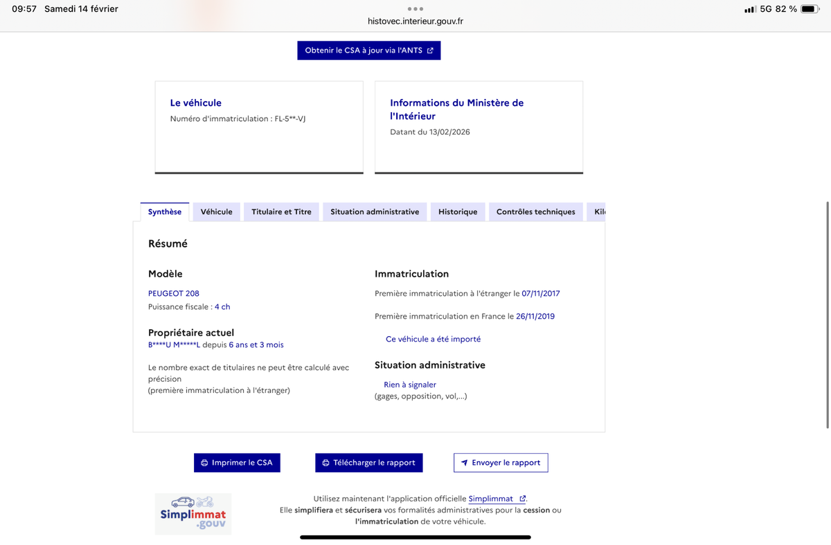 Peugeot 208 d'occasion