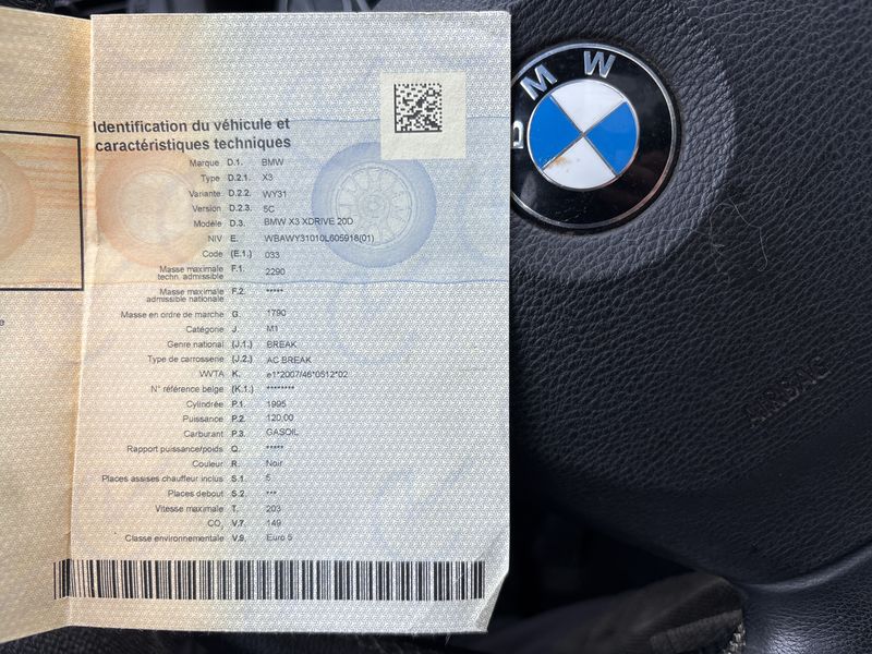 BMW X3 xDrive 20d — zdjęcie 15